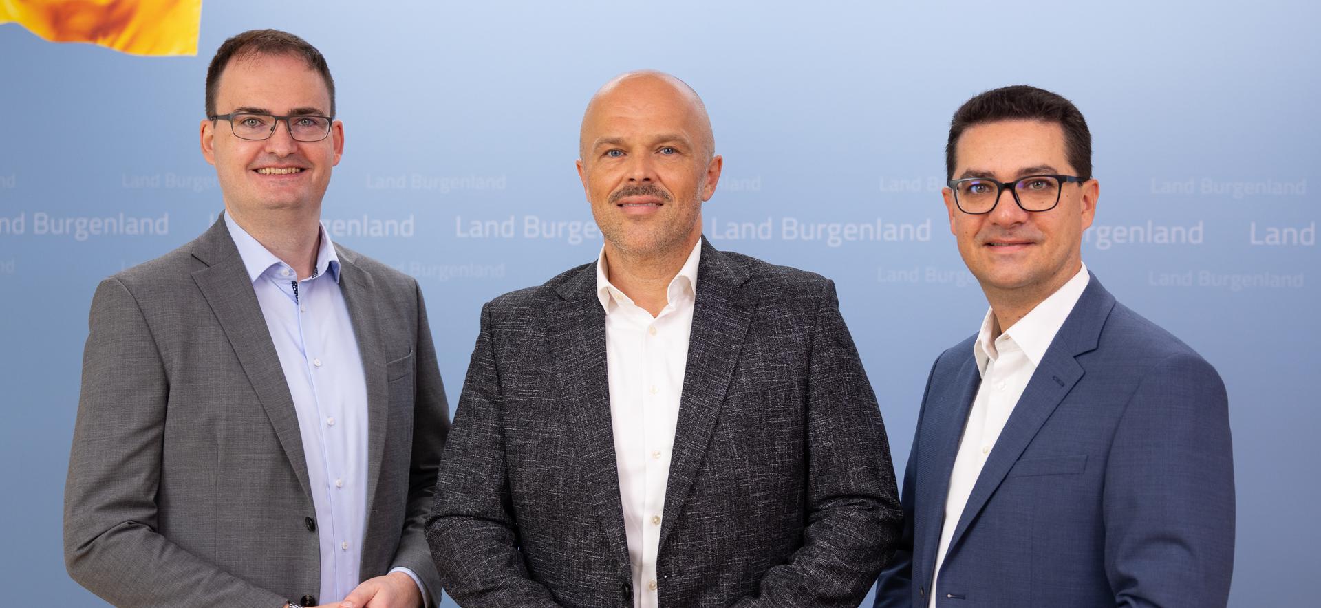 Gruppenfoto mit Herrn Promintzer, Herrn Halwax und Herrn Tittler